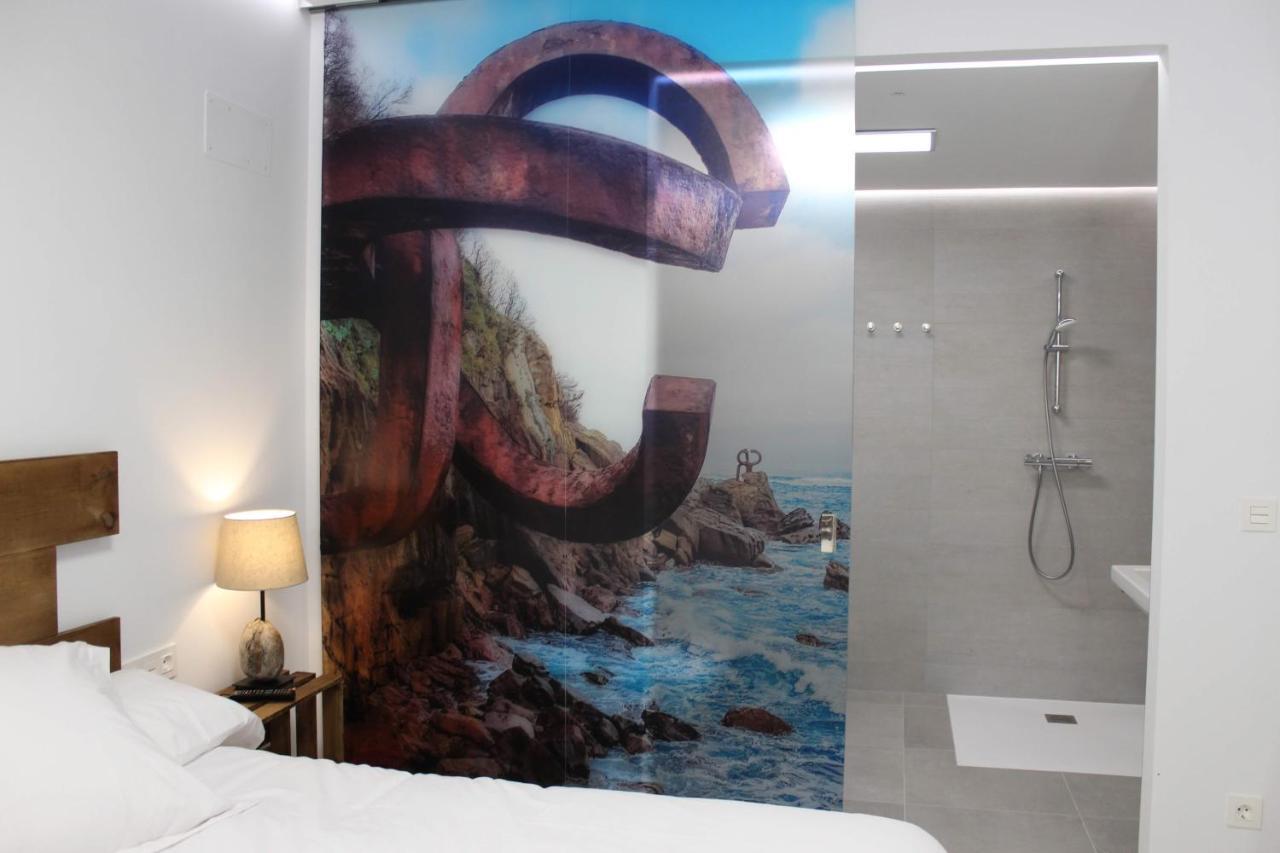 Apartamentos Zarautz Centro, Con Tarjeta Parking Gratis En Zona Azul Y Residentes Exterior foto