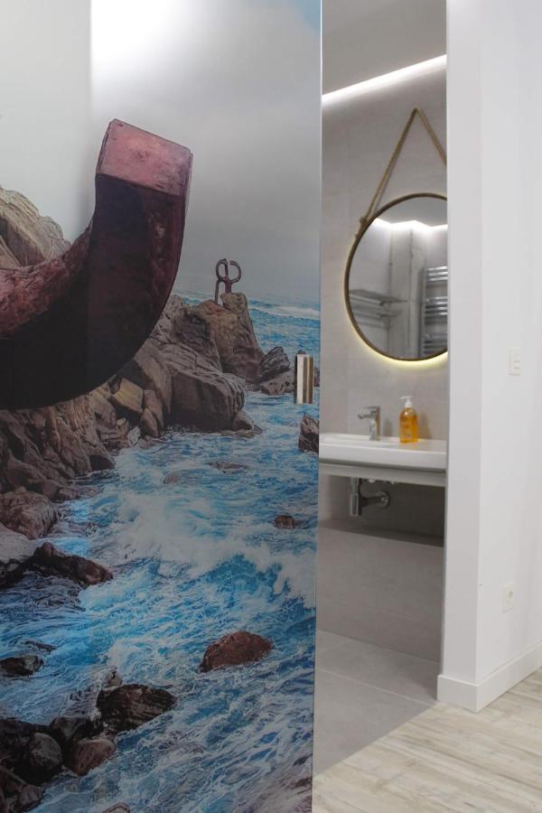 Apartamentos Zarautz Centro, Con Tarjeta Parking Gratis En Zona Azul Y Residentes Exterior foto
